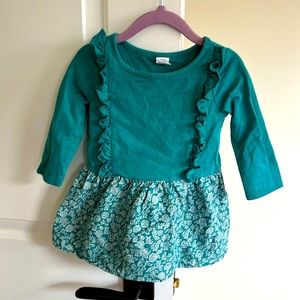 Baby Gap Floral Drop Waist Dress